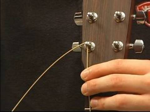 How to Change a String on an Acoustic Guitar